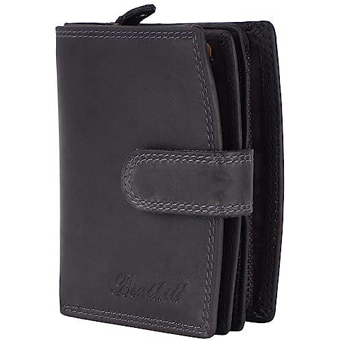 Portefeuille femme cuir véritable anti RFID pour protéger vos cartes