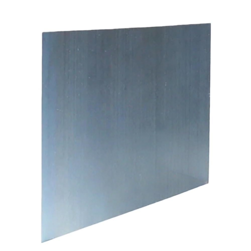Metallmaterialien, quadratische Platte, 65Mn-Federstahlblech, gehärteter Mangan-Rechteckstreifen, Haltbarkeit, 1 Stück(150MM*500MM*0.4MM)