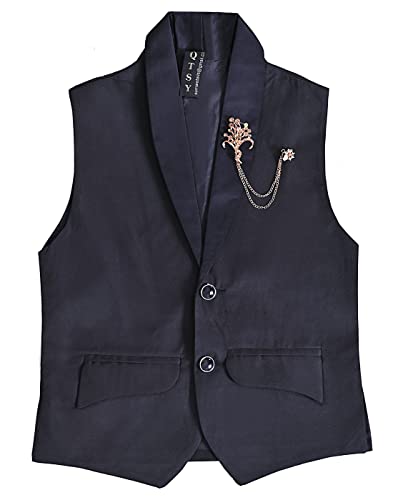 Image of Tuxedo Kids Waistcoat For Boys