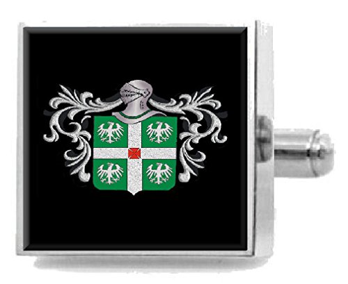 Clip para corbata Fenner England pasador grabado escudo Inglaterra bolsa