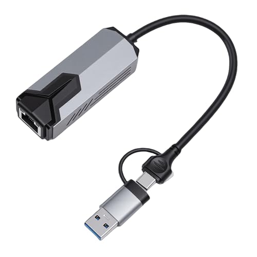 Adaptateur Type C vers Ethernet 5G USB RJ45 internet stable Mac PC