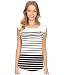 Calvin Klein Women's Varigated Stripe Top