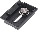 FocusFoto Upper Quick Release Baseplate QR Plate for DJI Ronin RS2 RSC2 RS3 Pro RS4 Pro RS 4 Mini Gimbal Stabilizer Arca-Swiss Standard Camera Tripod Ballhead (Standard Version)