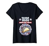 Photo Gallery donna vota 2024 elezione divertente patriottico tacos comfort food meme maglietta con collo a v Photo Gallery donna vota 2024 elezione divertente patriottico tacos comfort food meme maglietta con collo a v