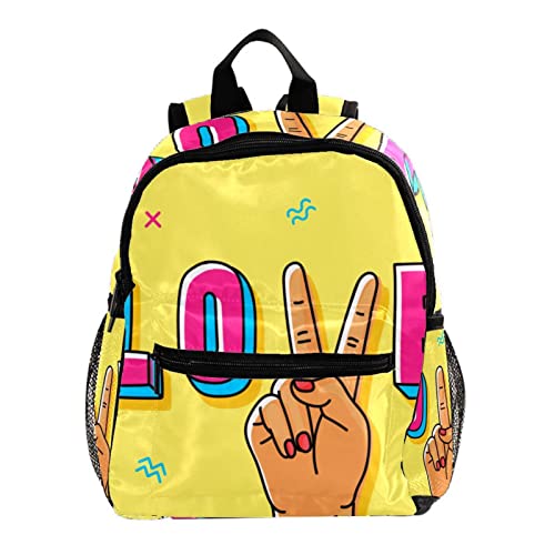 Sac à dos pour garçons et filles motif rouge 30,5 cm pour enfants et école