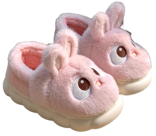 Women's Slippers Rabbit Slippers Cartoon Plush Slippers Thickened Sole Are Suitable for Home Cotton Slippers