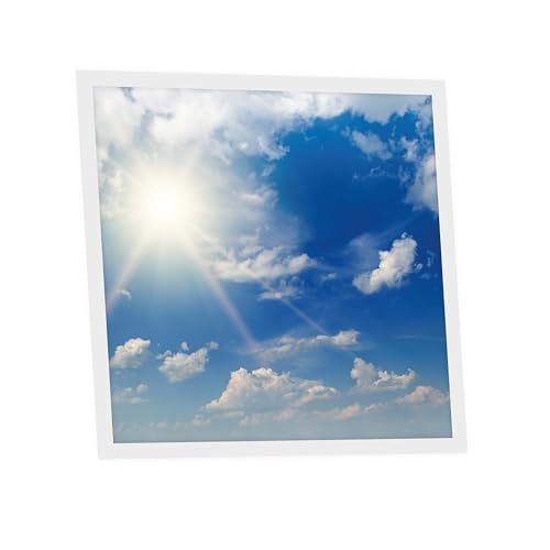 Dalle LED 60x60 cm pour remplacer un éclairage de bureau sombre