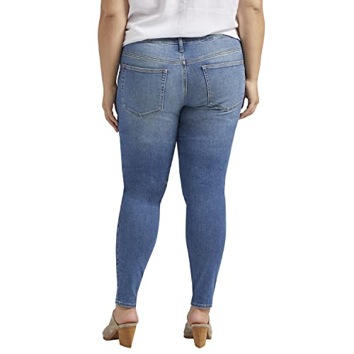 Jag Jeans Women's Plus Size Forever Stretch High Rise Skinny Jeans-Legacy3