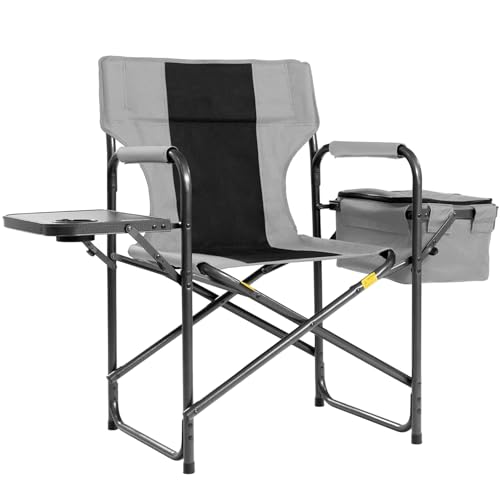 Foristrail Director Camping Chair with Cooler Bag & Foldable...