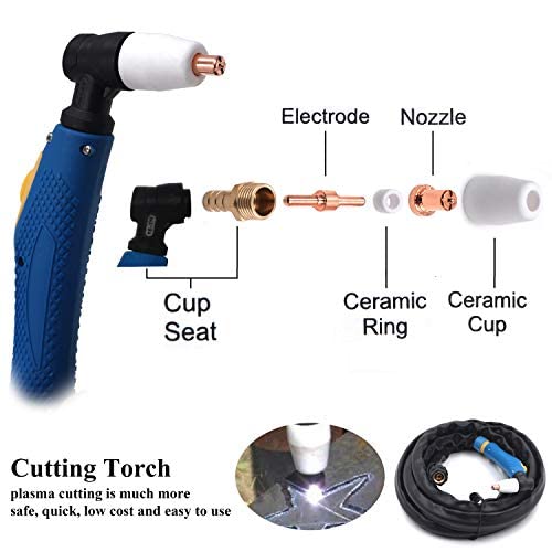 HTTMT- Air Plasma Cutter 50 50A CUT-50 Inverter DIGITAL Machine Dual Voltage 110/220V fit all cut Torch [P/N: ET-CUT-50]