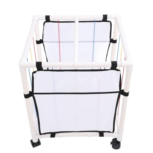 ZJchao Stuffed Animal Storage Organizer Shelf Plush Toy Storage Rack with Elastic Rope for Playrooms Nurseries and Corners (Standard Style Net + Rope)