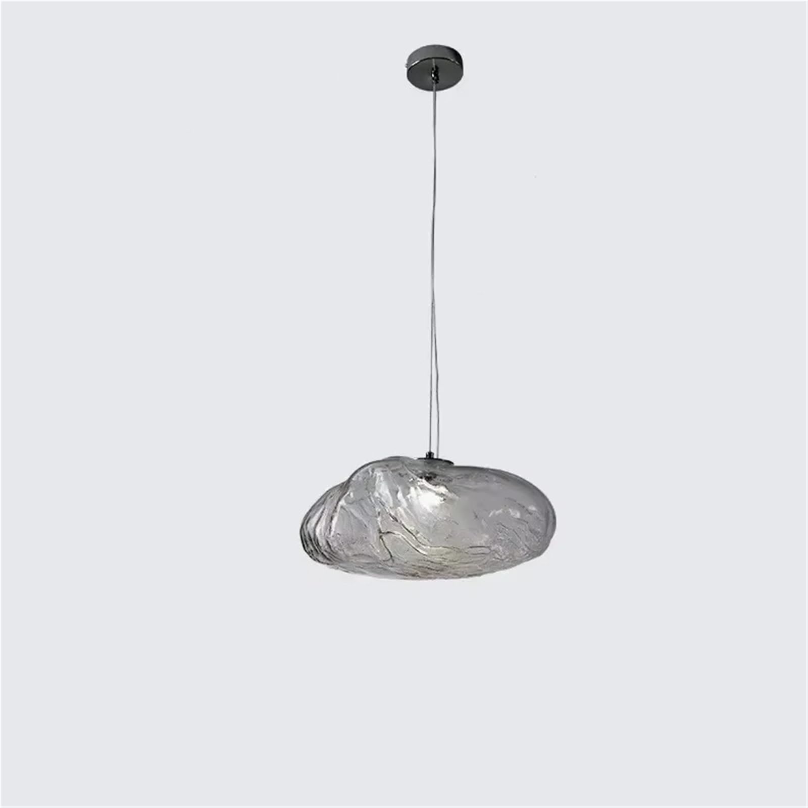 KXEcoLife Modern Stairs Glass Led G9 Chandelier Lighting Villa Pendant Light Home Suspend Lamp Dining Room Hanging Fixtures
