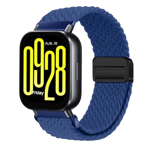 [KeeFos] 22mm �o���h Xiaomi Watch 5/S4/S3/S1 Pro/2/2 Pro/Redmi Watch 5 Active/5 Lite �Ή� �����o���h �i�C�����f�� ���C�o�b�N�� �}�O�l�b�g���o�b�N�� �ւ��x���g �L�k�� �T�C