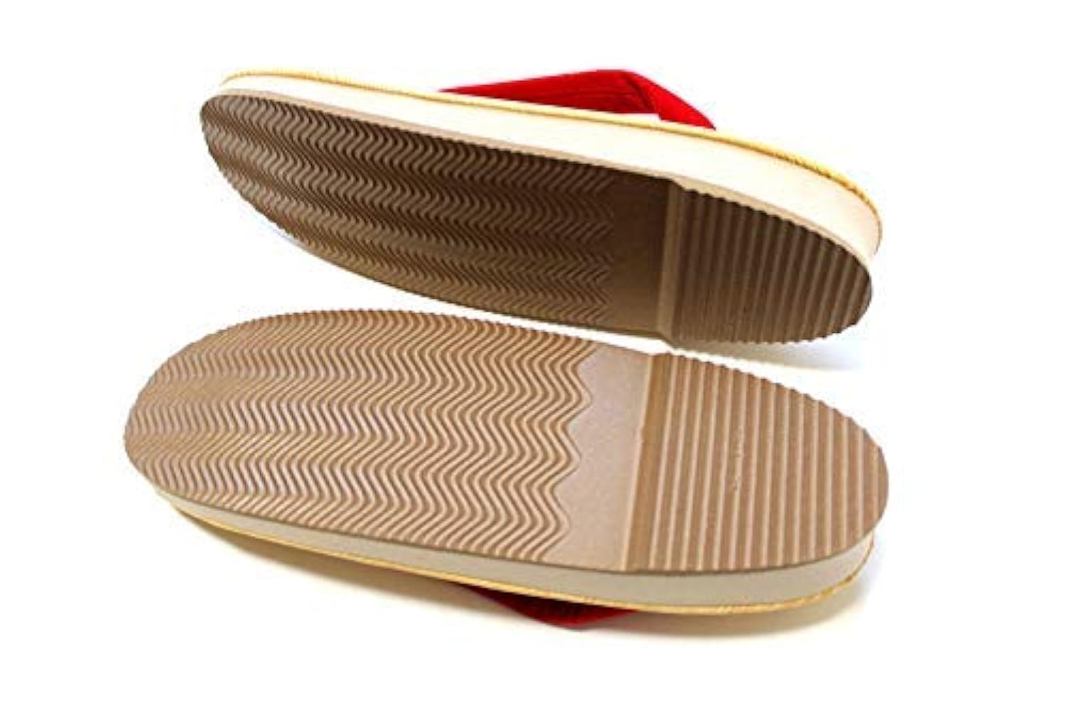 Amazon | 赤 鼻緒/スポンジ 草履 (黄千葉草履) Mサイズ（23.5