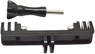 Goliton Dual Camera Mount Holder Bracket Adapter Monopod Holder Compatible with GOPRO HERO 2/3/3+/4/5/4 Session/5 Session And XiaoYI / Xiaomi