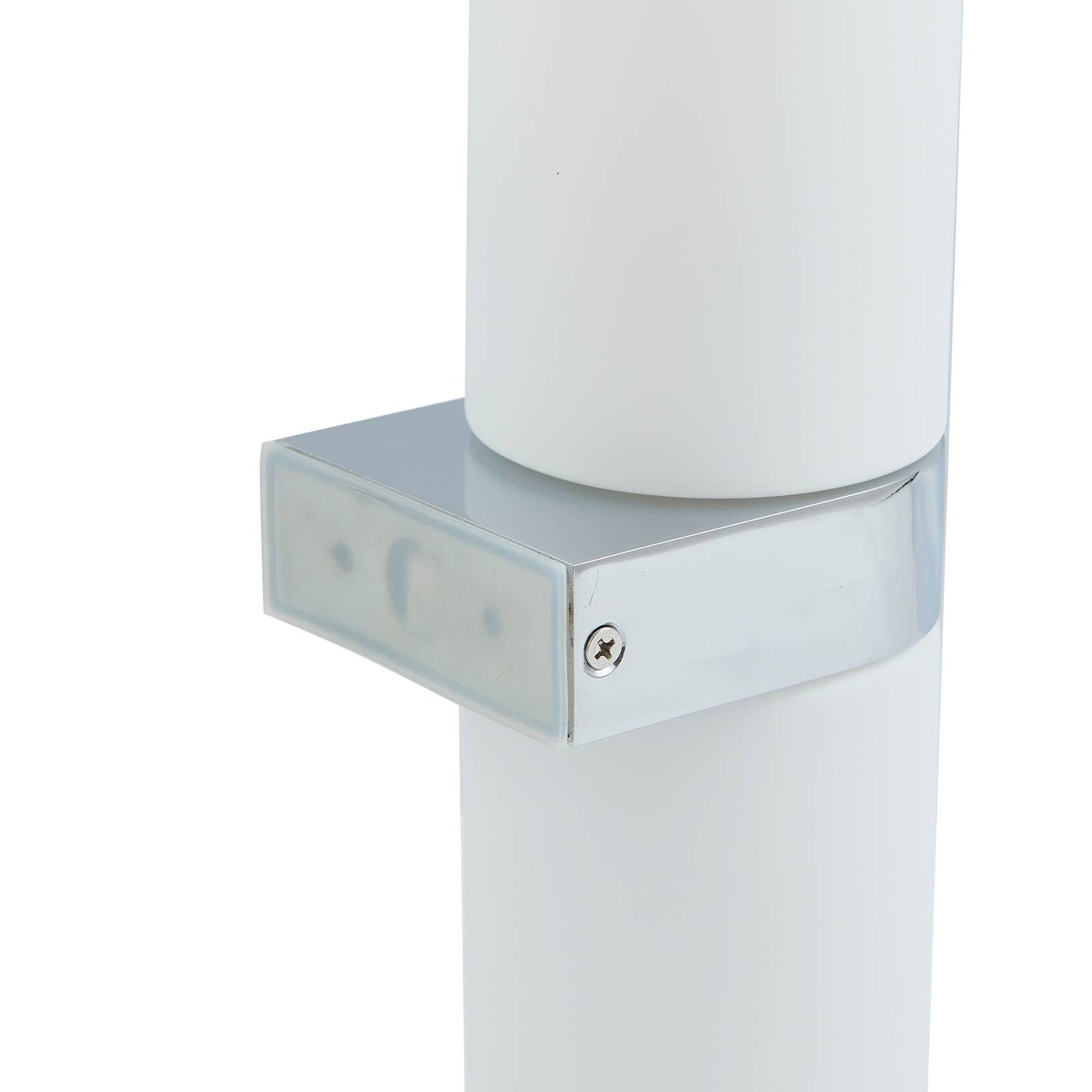 Lucande Wandleuchte, Wandlampe Bad Basolo (spritzwassergeschützt (Modern) in Chrom (2 flammig E14) - Wandleuchten Spiegelleuchte Badezimmer Wandbeleuchtung Badezimmerleuchte