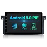 1. Sistema Android 9.0: la radio de coche Bluetooth es compatible con BMW 3 E46 M3 1998 a 2006. El estéreo para coche Android es el último sistema operativo Android 9.0, 4 GB de RAM + 64 GB ROM, Rockchip PX6 64 Bit Quad-Core 1.4 4G + procesador de CPU de doble núcleo. La radio PX6 funciona 2-3 veces más rápido que la radio PX5.