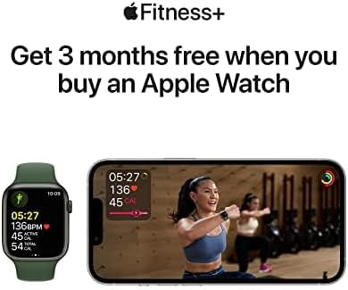 Miniatura 7 de Apple Watch Series 7 (GPS, 1.772 in) - (Producto) Caja de aluminio roja con (Producto) Banda deportiva roja (Renovado)