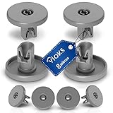 VIOKS Lot de 8 Roulette pour Panier à Couvert de Lave Vaisselle/Pièces et Accessoires pour Lave-vaisselles et Lave Vaisselle Encastrable