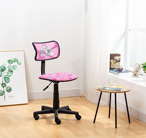 Image of JoJo Siwa Adjustable Swivel Mesh Rolling Desk Chair, for Kids, Teens and Adults