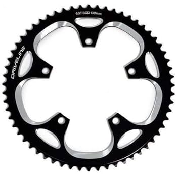 ランブリング7075 Amazon | Driveline CNC 7075 Alloy 10/11 Speed Chainring 60T