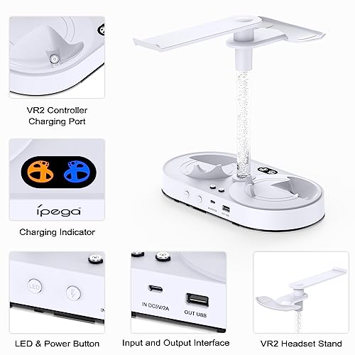 FASTSNAIL Charging Stand for PlayStation VR2, Controller Charger for PSVR2 by FASTSNAIL - Used condition - Image 8