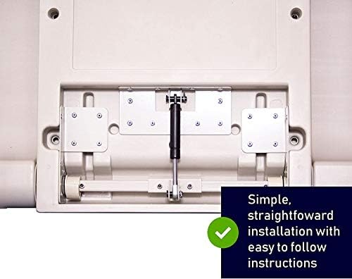 Bambino Wall Mounted Fold Down Horizontal Baby Changing Table Unit with Free Baby Changing Door Sign