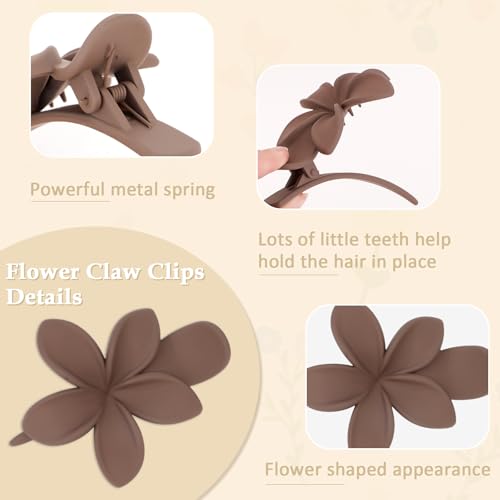 Pinzas de Pelo Planas Florales Pack 6 para Mujer Neutro miniatura 3