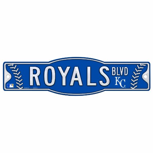 MLB Kansas City Royals 4.5-by-17 Sign