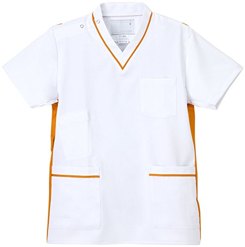 ナガイレーベン NAGAILEBEN 男女兼用上衣 FT4492 Mサイズ Tオレンジ