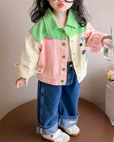 Image of Cromoncent Toddler Denim Jacket for Boys Girls
