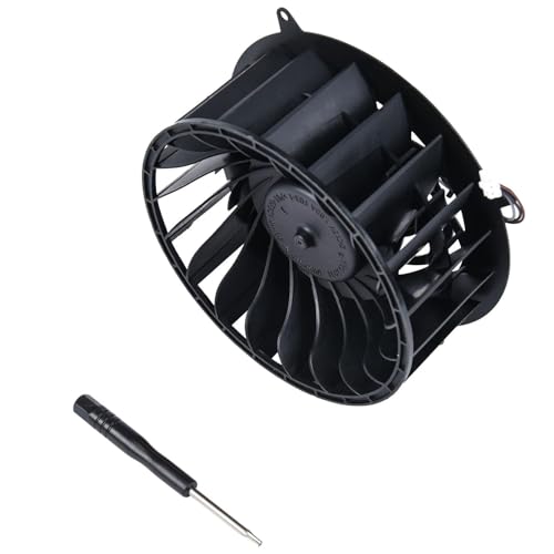 Image of Replacement PS5 Pro Internal Cooling Fan, Internal Cooler Fan Replacement for Sony PlayStation 5 PS5 Pro Series PVB120M12H-P01-AE with 19 Blades, for CFI-70XX CFI-7000 CFI-7021 Series