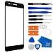 Produktbild MMOBIEL Front Glas Reparatur Set kompatibel mit LG K4 (2017) LG K4 M160-5 Inch (Schwarz) Display mit Werkzeug-Set