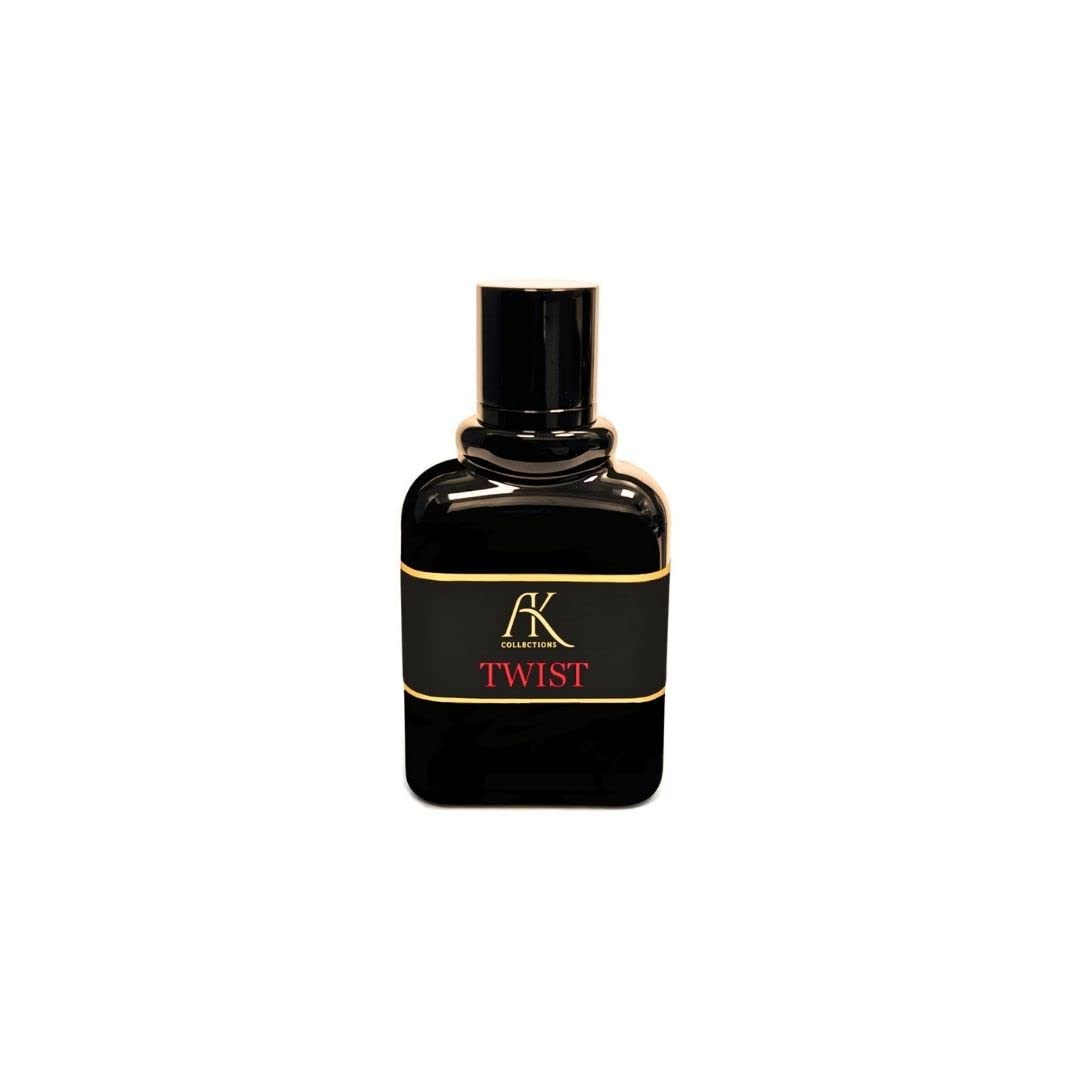AK7 Collections | TWIST 30ml | Eau De Parfum for Men and Women | Long Lasting Luxury Perfume | Premium Refreshing Orange |Tonka Bean | Blossom Fragrances | Unisex Fragrance Black