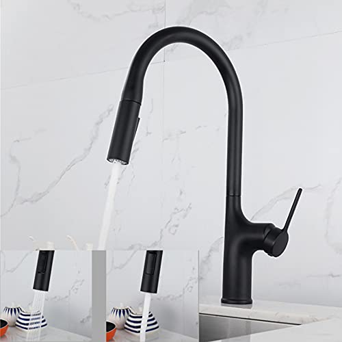 Mitigeur de cuisine gris contre les éclaboussures d'eau