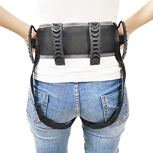 Élingue de transfert de patient pour personnes âgées, ceinture de marche avec poignées et jambières, élingue de transfert de sécurité médicale pour personnes âgées pour la déambulation, aides debout Cover