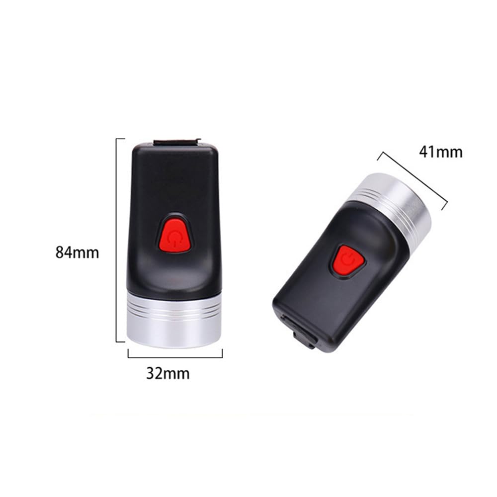 Luci per Bicicletta da Esterno con Ricarica USB, fari COB ad Alta visibilità, Luce di Avvertimento per la Sicurezza Durante la Guida Notturna in Mountain Bike.