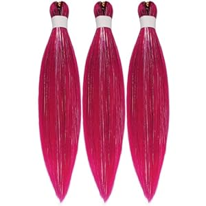 Tinsel Kids Braiding Hair Pre stret...