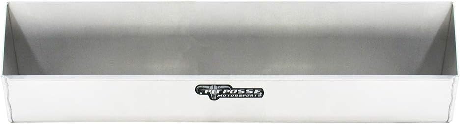 Pit Posse 567 Aerosol Shelf 8 Mount Spray Can Holder Trailer Garage Cabinet Organizer - Made in USA - Holds 8 Aerosol Cans - Shop Enclosed Race Trailer Accessory Aluminum Multi Use Storage (Silver)