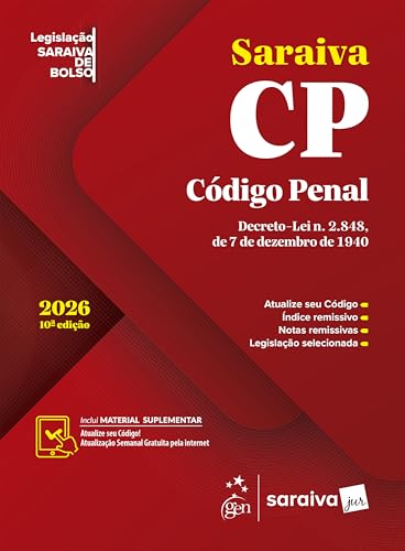 Código Penal – Legislação Saraiva de Bolso – 10ª Edição 2026