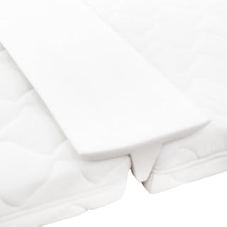Matratzenbrücke Schaumstoff 25×200 cm Matratzenschoner und Topper für Doppelbett, atmungsaktive Matratzenauflage zur Druckentlastung, Polster für Rücken, Hüfte und Gelenke