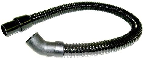 Black Spring Steel Wire Reinforced Fiber PVC Hose - Floor Scrubber Vacuum Hose - 1 Pack