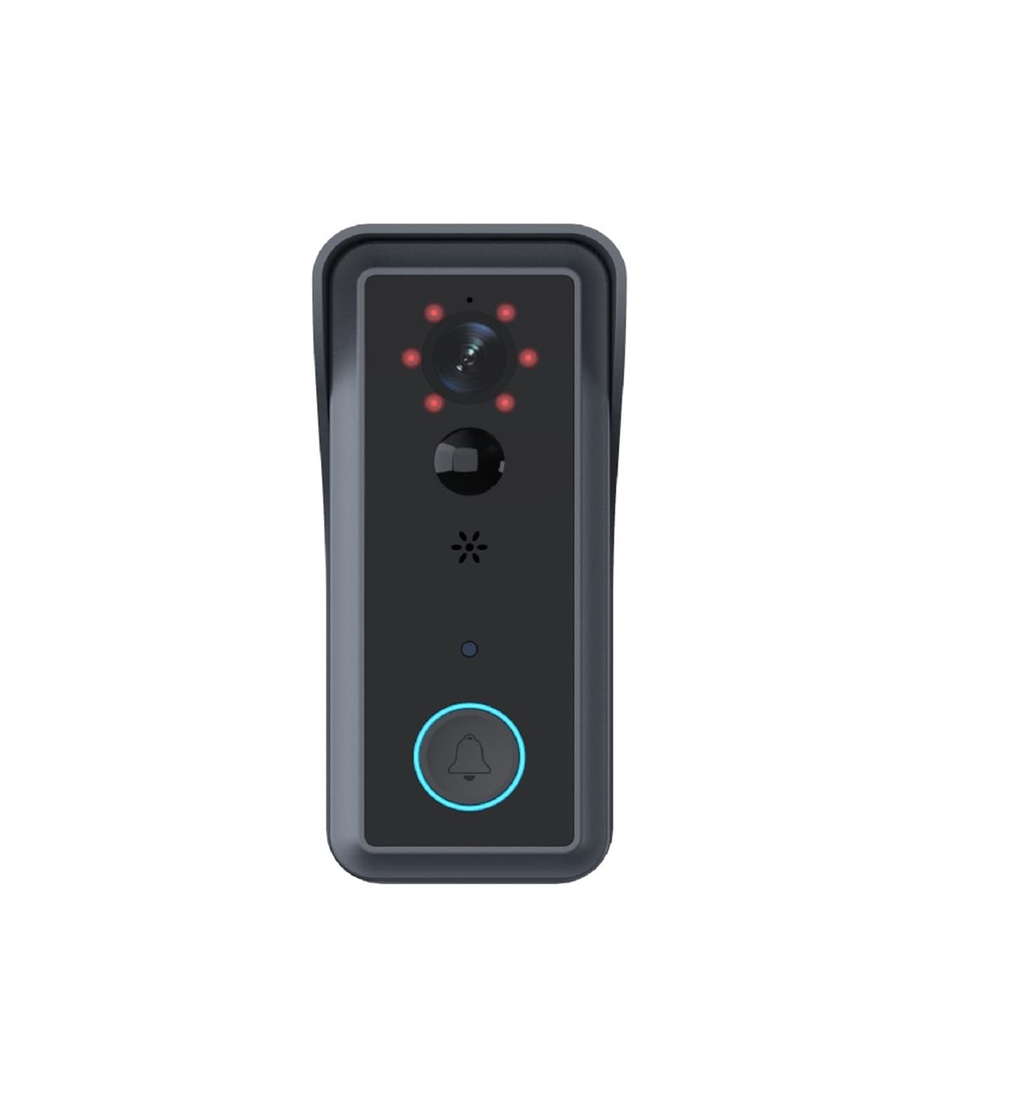 Wideodomofon, Tuya Inteligentny Dzwonek Do Drzwi O Niskim Poborze Mocy Humanoidalny Filtr Alarm PIR HD 1080p Zdalne Budzenie