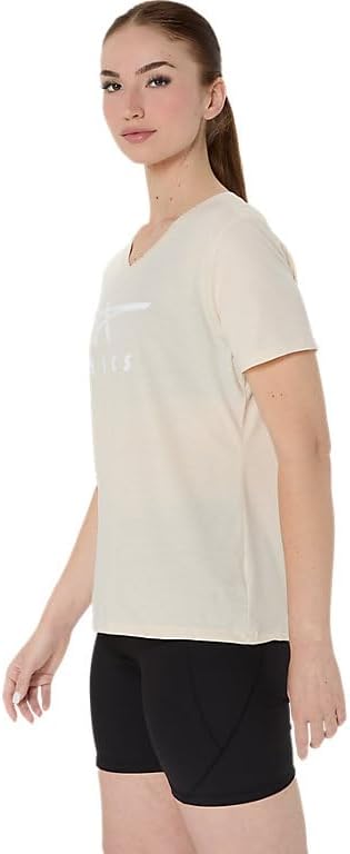 ASICS Women's Stripes Vneck Running Apparel