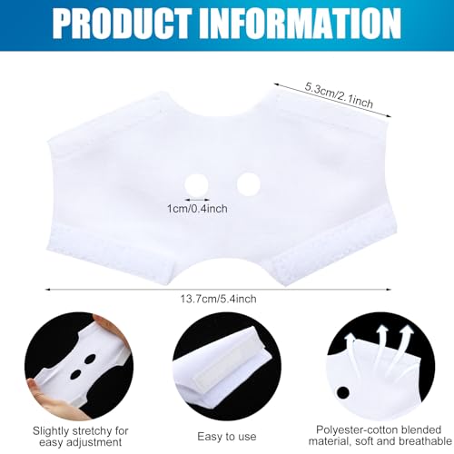 Image of Nuanchu 12 Pcs Nasal Pillow Liner for CPAP Cushion Nasal Cushion Pillow Covers Cotton Liners Skin Sleep Protector Compatible Comfort Reusable Reduce Noisy Air Leaks and Irritation (White)