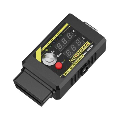 Adaptador de datos GO-DIAG GT107+ DSG Plus con pantalla de corriente de voltaje para DQ250 DQ200 VL381 VL300 DQ500 DL501 B-enz B-MW