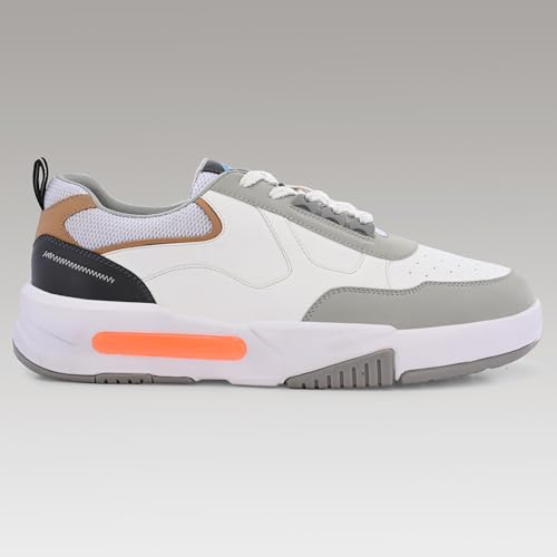 Image of Cruiser Mens Sneaker | Comfort & Style with Soft Cushioned Insole |Stylish Casual Sneakers for Men | Trendy Lace-Up Design for Casual Outfits (2602)