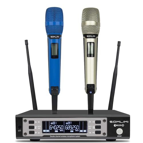 SOMLIMI original EW135G4 Sem Fio Microfone Profissional para Cantares Performances dePalco Karaoke C
