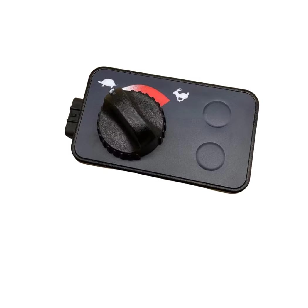 RC441-53533 Throttle Knob Controller Compatible with Kubota Excavator KX185 Component Throttle Switch Machinery Parts (RC441-53533)