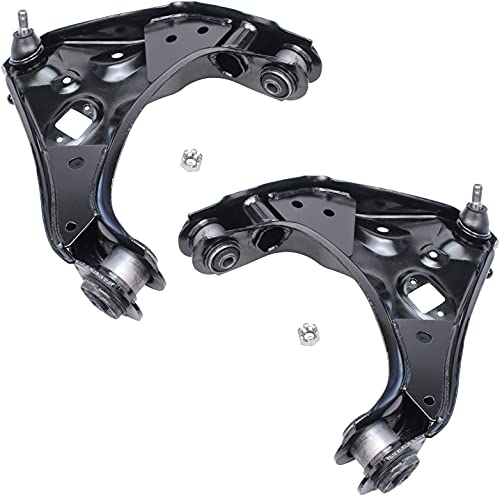 Image of Detroit Axle - Front 8pc Control Arms Kit for Ford Explorer Ranger Mazda B2500 B3000 B4000 Mercury Mountaineer, 4 Upper & Lower Control Arms w /Ball Joints 2 Outer Tie Rods 2 Sway Bars Replacement